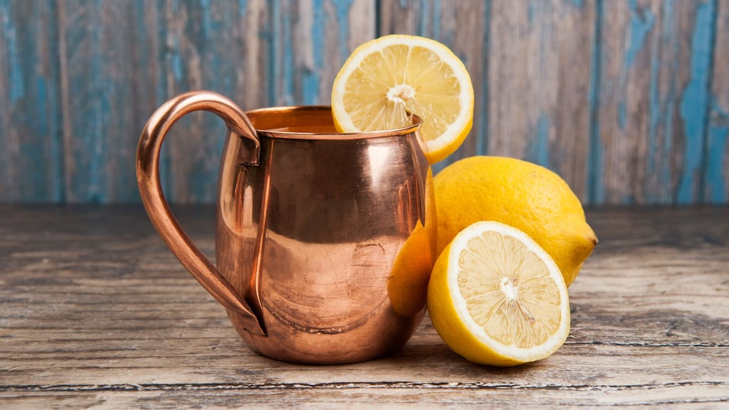 Homemade lemonade: for a twist, add some fennel, as fennel and lemon is a really good combination. Photograph: iStock/Getty