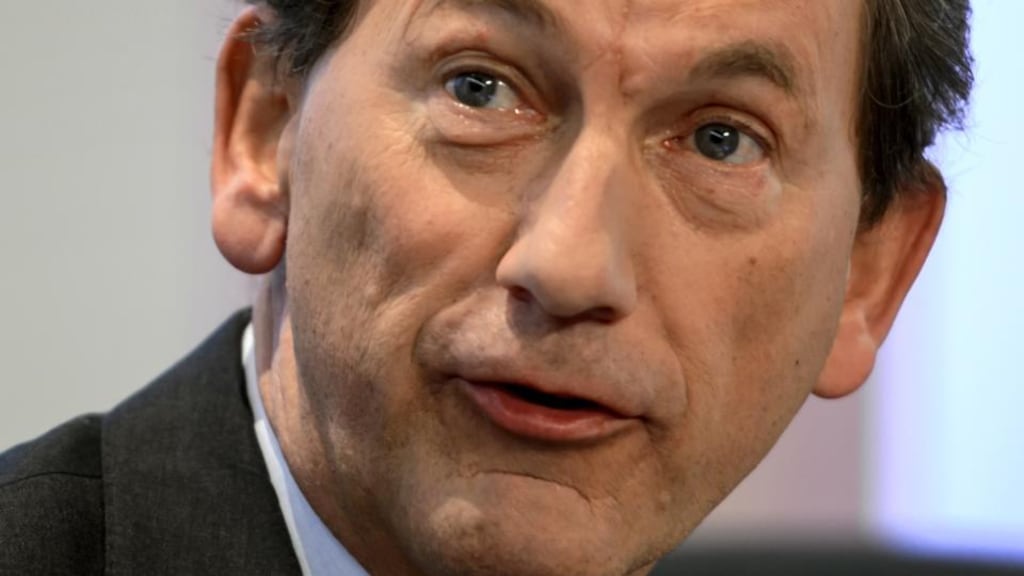 Nestlé chief executive Paul Bulcke: said the Nespresso VertuoLine system, which dispenses larger cups of coffee to cater to US tastes, had been doing “very well” in the first two months since its launch. Photograph: Fabrice Coffrini/AFP/Getty Images