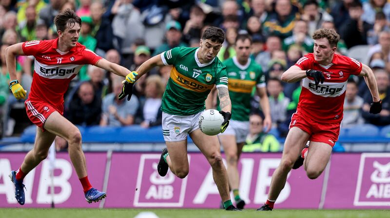 Kerry are many people's favourites for All-Ireland glory this year, but then, Derry were highly fancied too not so long ago. Photograph: Ben Brady/Inpho