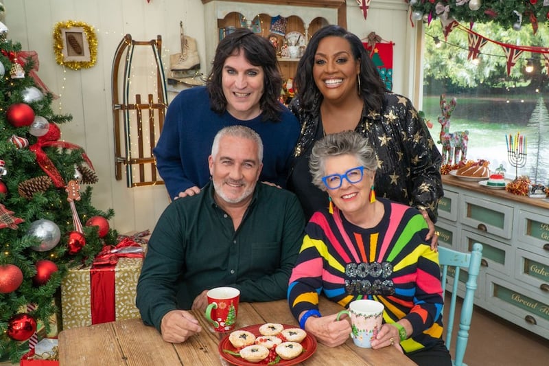 The Great Christmas Bake Off: Paul Hollywood and Prue Leith feel no fear as they welcome back contestants from previous series