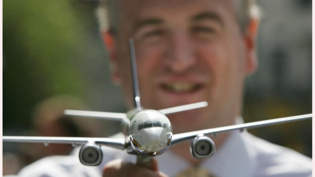 Ryanair chief financial officer Howard Millar: “This short-term thing happens all the time. It was Ukraine, now it’s Iraq, it will be something else.” Photograph: Bryan O’Brien