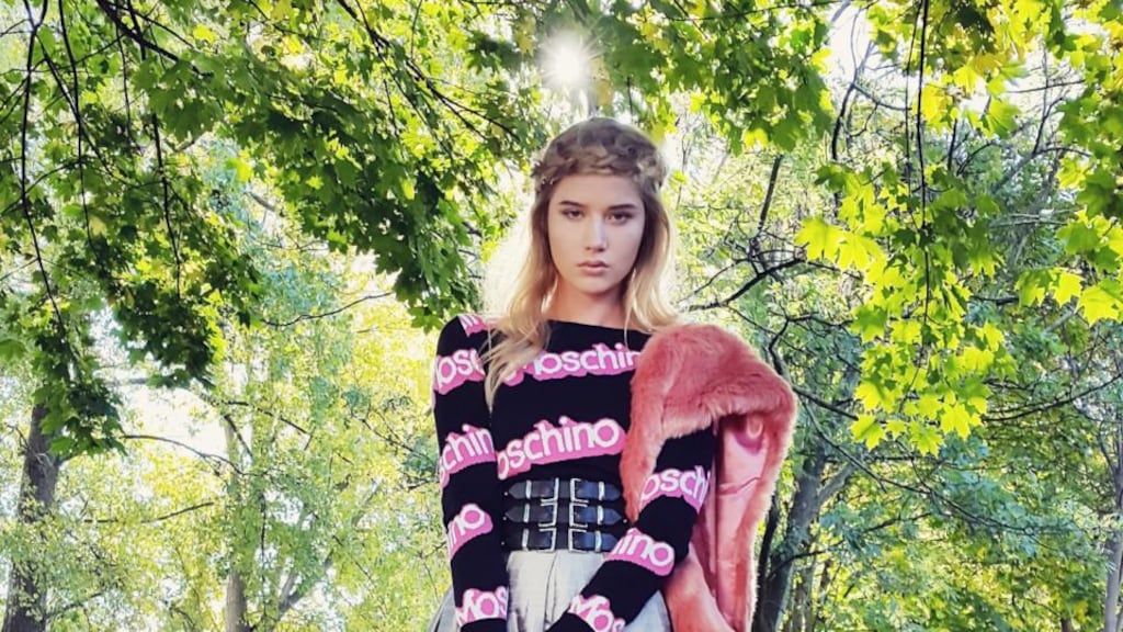 Fashion shoot for the December issue of ‘Stellar’ magazine, photographed by Lili Forberg on a smartphone