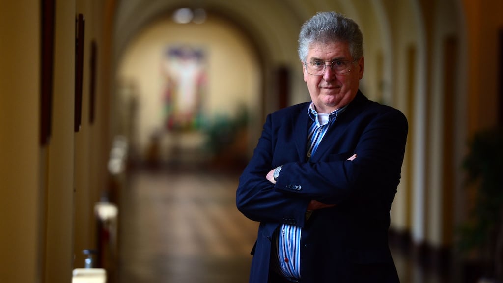 Fr Sean McDonagh: ‘I am 77 on my next birthday and I ask myself will I end up in some care home where I am being taken up out of bed by a robot each morning?’ Photograph: Dara Mac Donaill