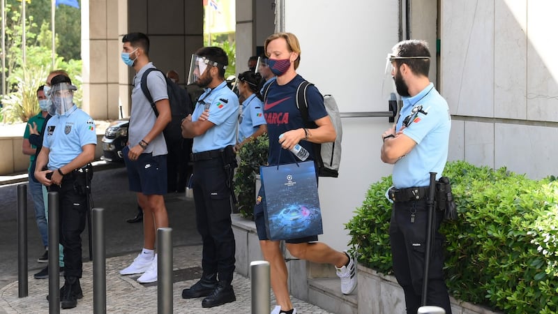 Ivan Rakitic is also in line to be shown the door by new Barcelona manager Ronald Koeman. Photograph: Lluis Gene/Getty/AFP