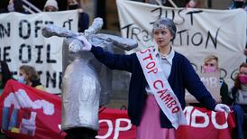 Cop26: Protests in Glasgow over fossil fuels and inaction on climate change