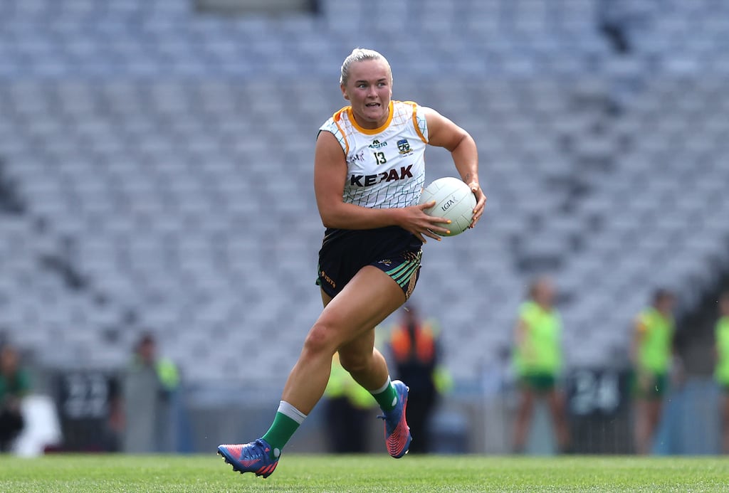 Meath’’s Vikki Wall. Photograph: Bryan Keane/Inpho