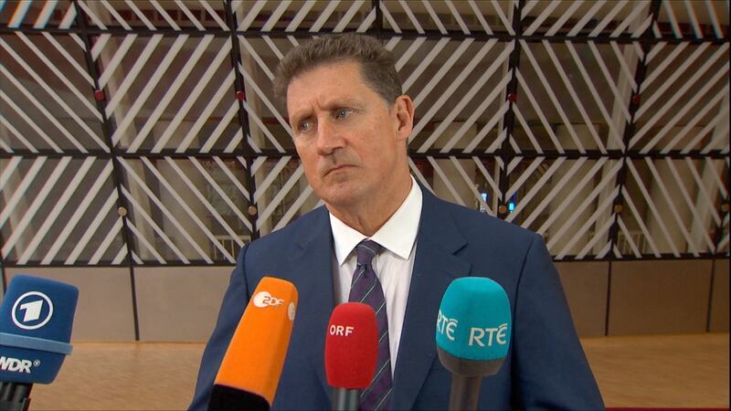 Environment Minister Eamon Ryan says the urgency of the situation changed suddenly three or four weeks ago due forward prices on wholesale gas markets reaching "absolutely unprecedented levels".