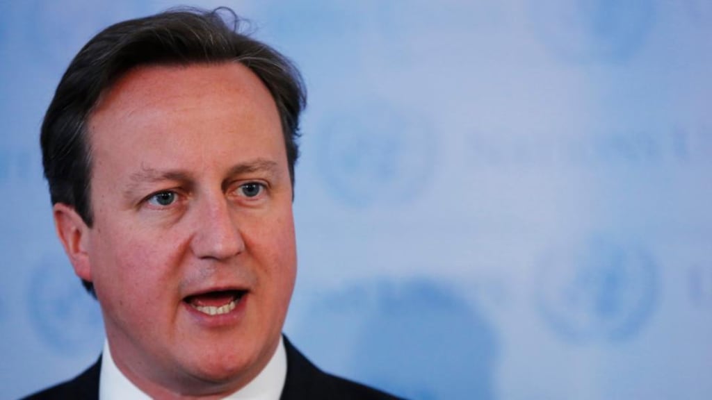 British prime minister David Cameron: Relations between the Tory party leadership and traditionalists have been strained by Mr Cameron’s support for gay marriage and the thorny issue of Europe. Photograph: Brendan McDermid/Reuters