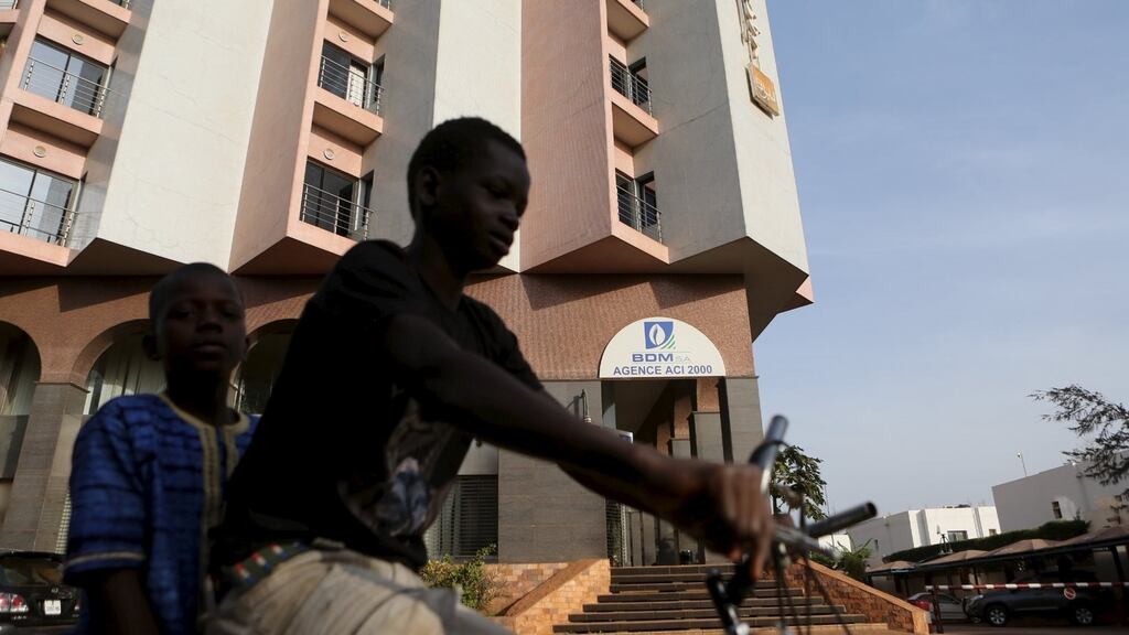 The attack on the Radisson Blu hotel in Bamako, Mali, left 19 dead. Photograph: Joe Penney/Reuters