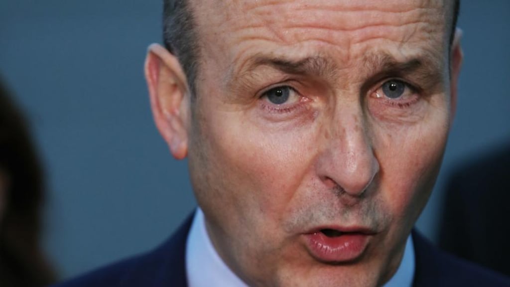 Fianna Fáil leader Micheál Martin: needs a non-Brexit election. Photograph: Brian Lawless/PA