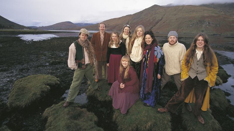 The Kelly Family in Galway in 1995