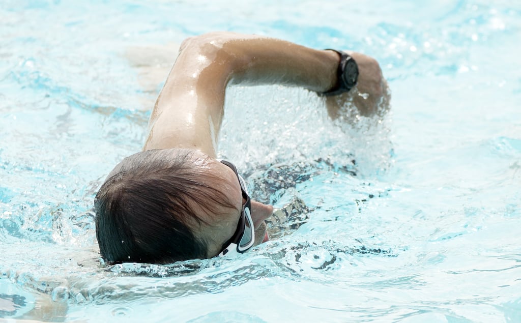 A High Court injunction will restrain the instructor from giving swimming lessons within a five-mile radius of his former employer’s premises. Photograph: PA Wire