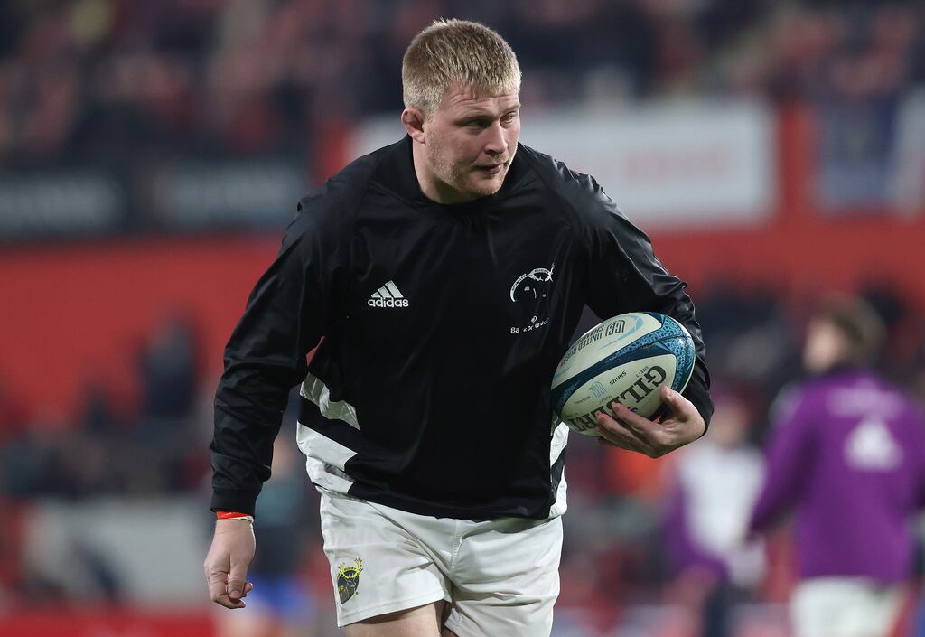 Munster's John Ryan. Photograph: Bryan Keane/Inpho