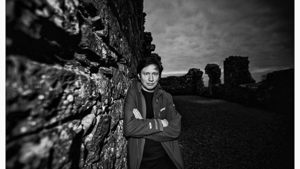 Peadar Ó Guilín: “I’m a part-timer, so I work three days; write three days; and get to laze about for one.” Photograph: Mark Condren