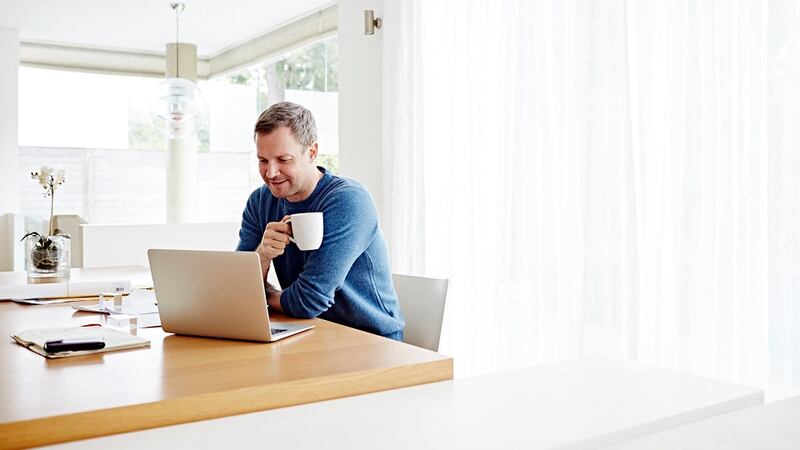 Simple steps can help enormously to dissipate stress. “It might be as simple as making sure someone has a regular virtual coffee with others, just as they would have done before Covid-19,” says Sinéad Proos. Photograph: Getty Images