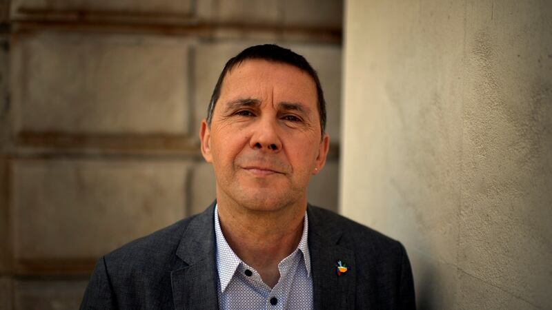 Arnaldo Otegi, general secretary of Basque independence party Sortu, has has been instrumental in the end to violence. Photograph: Vincent West/Reuters