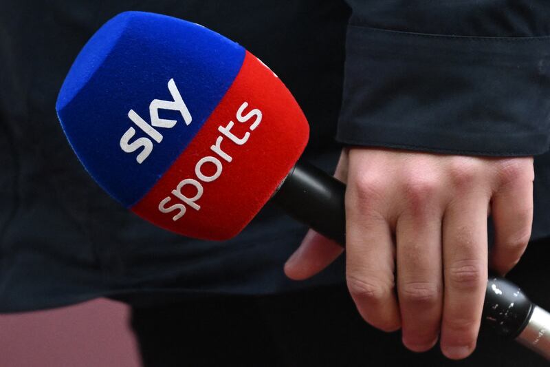 Sky sports will broadcast 215 live Premier League games this season as well as over 1,000 matches from the English Football League. Photograph: Justin Tallis/AFP via Getty Images)