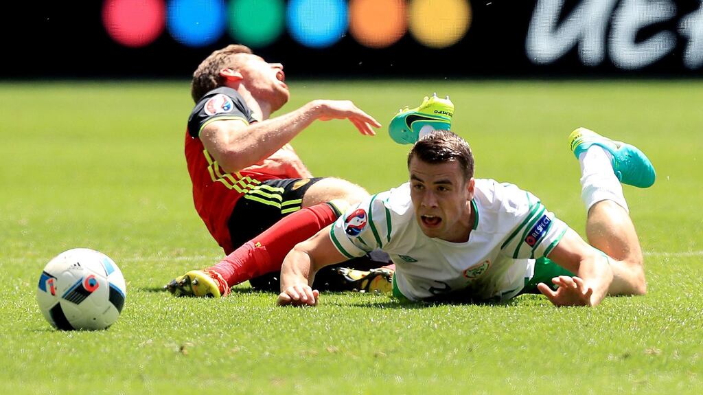 Ireland’s Seamus Coleman is unlikely to be fit for the start of World Cup qualifying campaign.