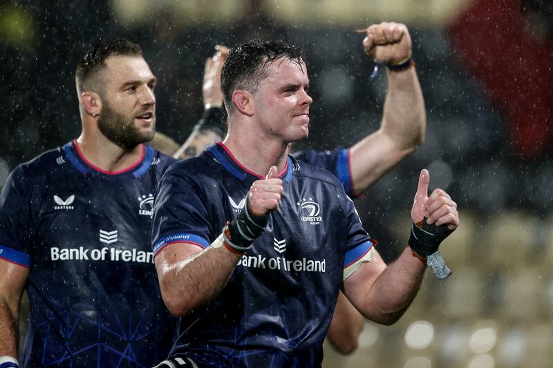 Referee Matt Carley refused to engage with James Ryan during Leinster’s win over La Rochelle in the Champions Cup when he and Ringrose had been nominated co-captains. Photograph: Ben Brady/Inpho