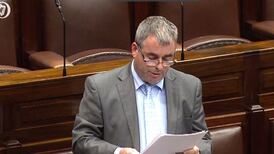 Kevin ‘Boxer’ Moran makes maiden Dáil speech seven months after first sitting