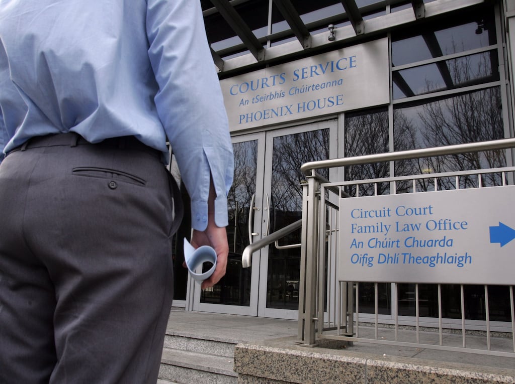 The couple separated a number of years ago and are now divorced. Photograph: Cyril Byrne