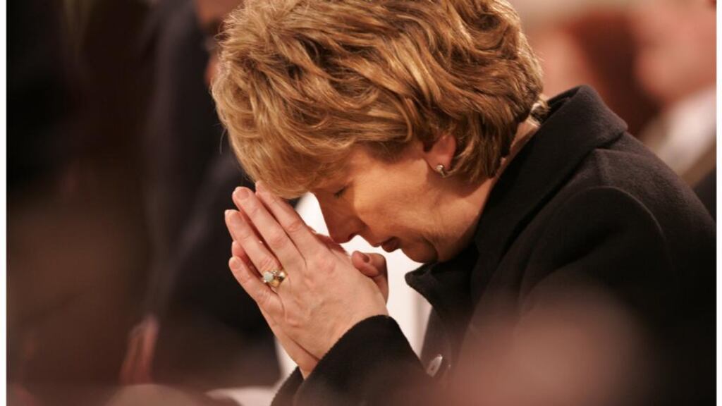 Also on the programme former president of Ireland Mary McAleese says that while she likes Pope Francis she feels he just doesn’t get women – “there’s a blind side here.” Photograph: The Irish Times