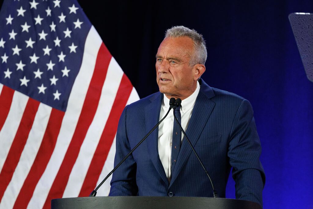 Robert F Kennedy jnr: ‘An anti-vax, conspiracy theorist with inadequate training’. Photograph: Shutterstock