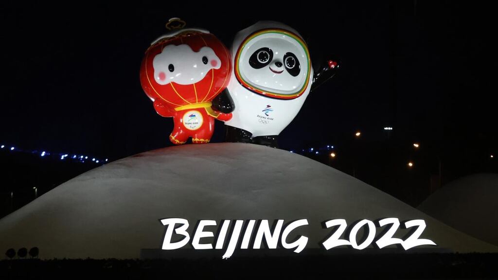 Eleven people at the Winter Olympics are in hospital with Covid. Photograph: Catherine Ivill/Getty