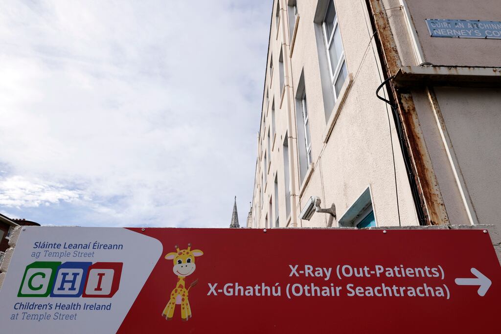 A review into spinal surgeries at Temple Street, has been published by Children’s Health Ireland. Photograph: Conor Ó Mearáin / Collins Photo Agency
