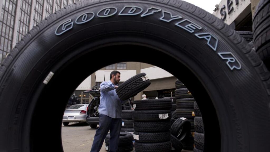 Goodyear said it won’t open talks with union representatives over closing a plant in northern France as two local executives were being held hostage. Photo: Bloomberg