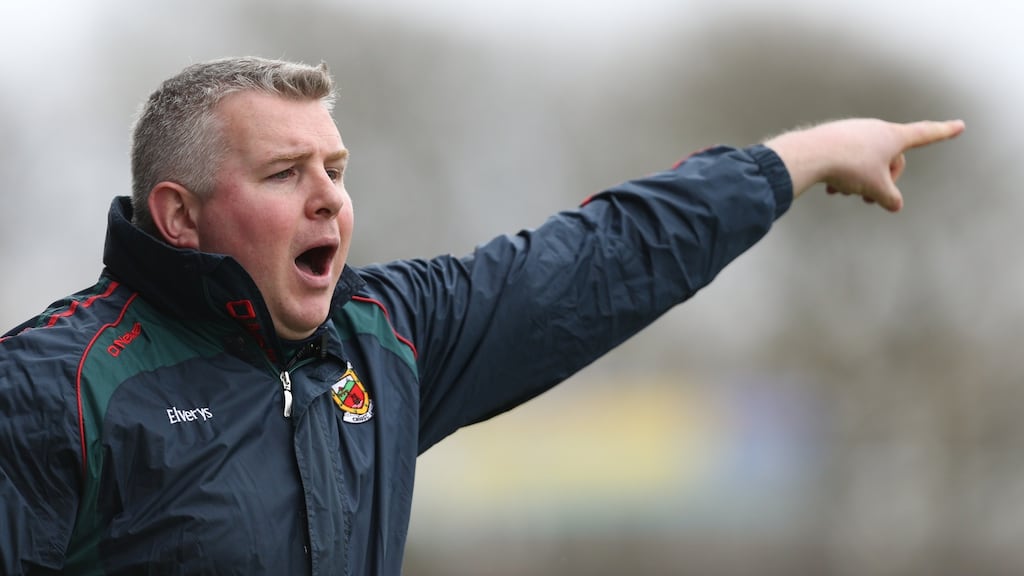 Stephen Rochford is the latest to take up Mayo’s quest, which at times makes the pursuit of the Holy Grail appear half-hearted. Photograph: Andrew Paton/inpho