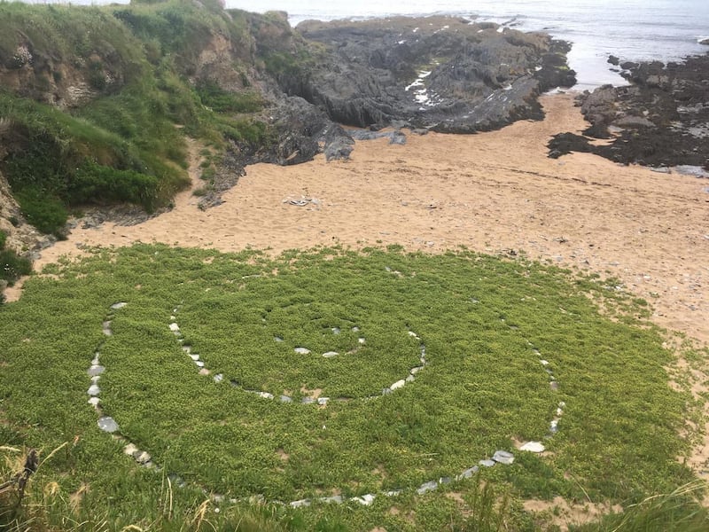 There are quiet beaches here too, but after about 1km the public track disappears into the ocean.