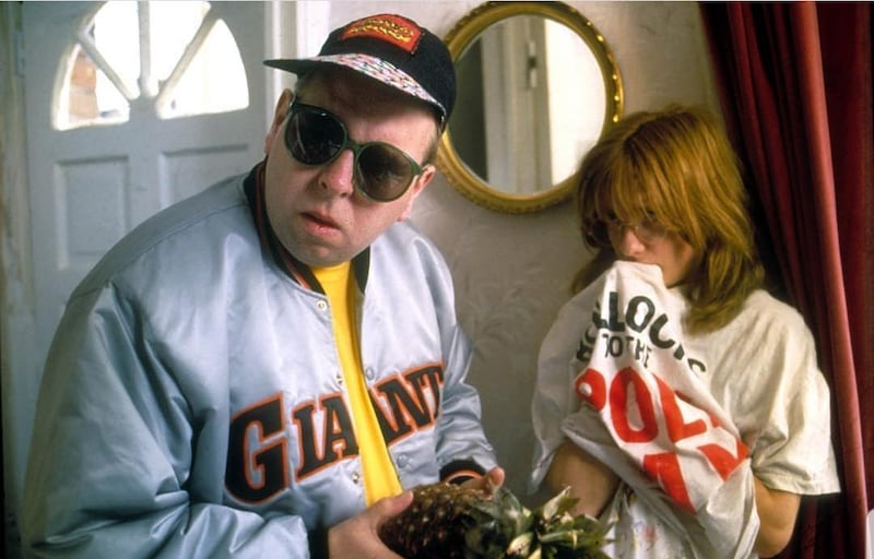 Timothy Spall and Jane Horrocks in Life Is Sweet, 1991