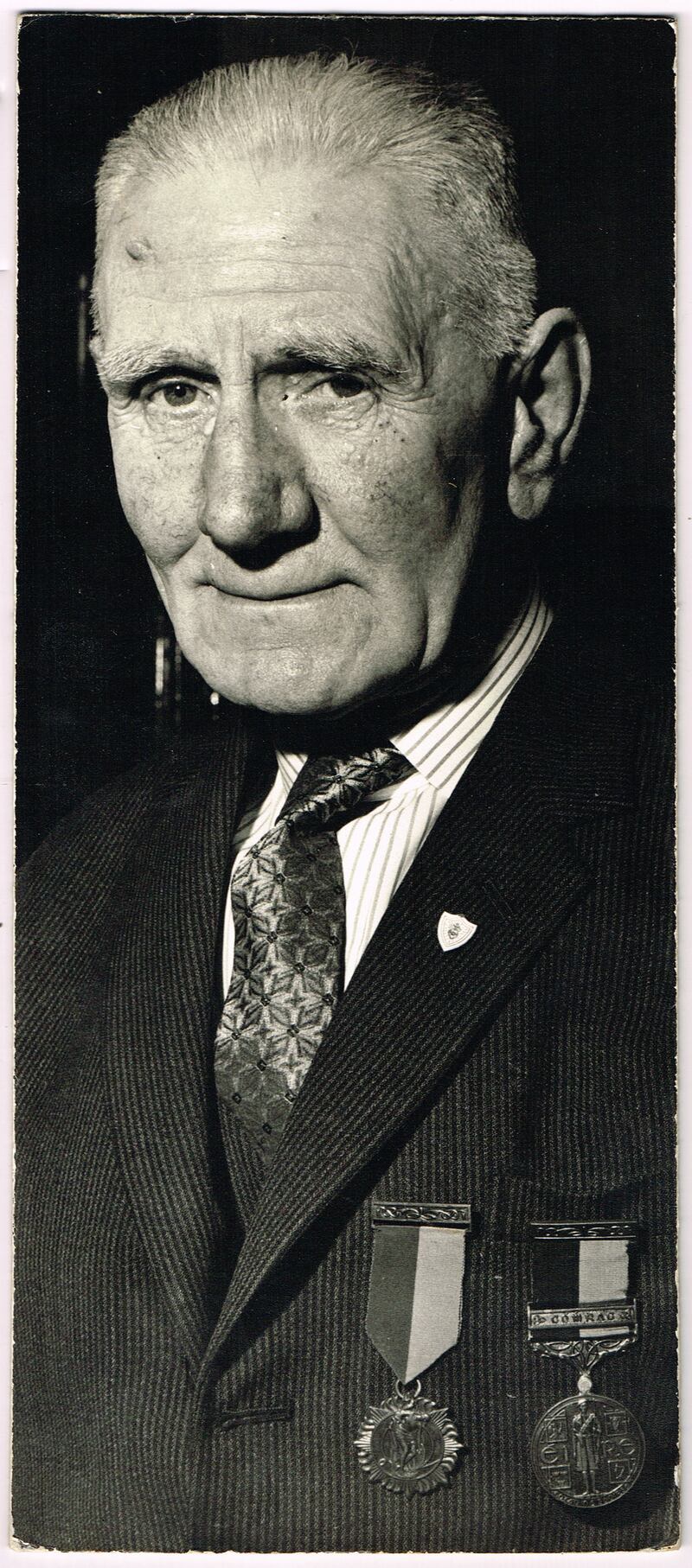 Vinnie Byrne, who was a prominent member of Michael Collins' feared assassination squad during the War of Independence.