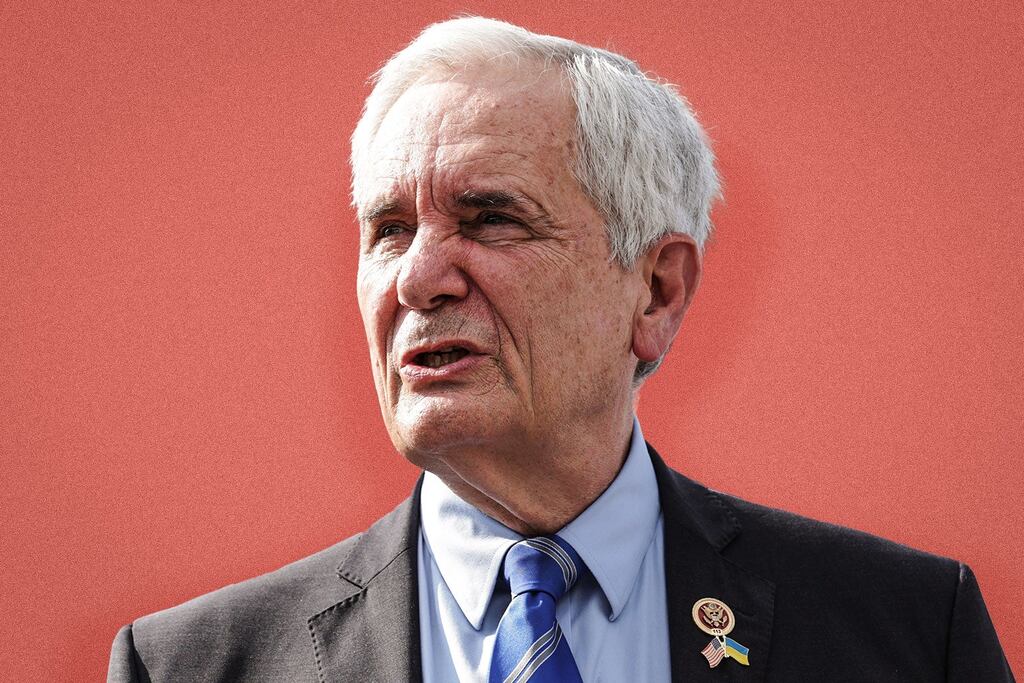 Texas congressman Lloyd Doggett: he said President Biden had made a 'great contribution' to the country, 'but he shouldn’t leave a legacy that means we surrender to a tyrant'.
Photograph: Alex Wong/Getty Images