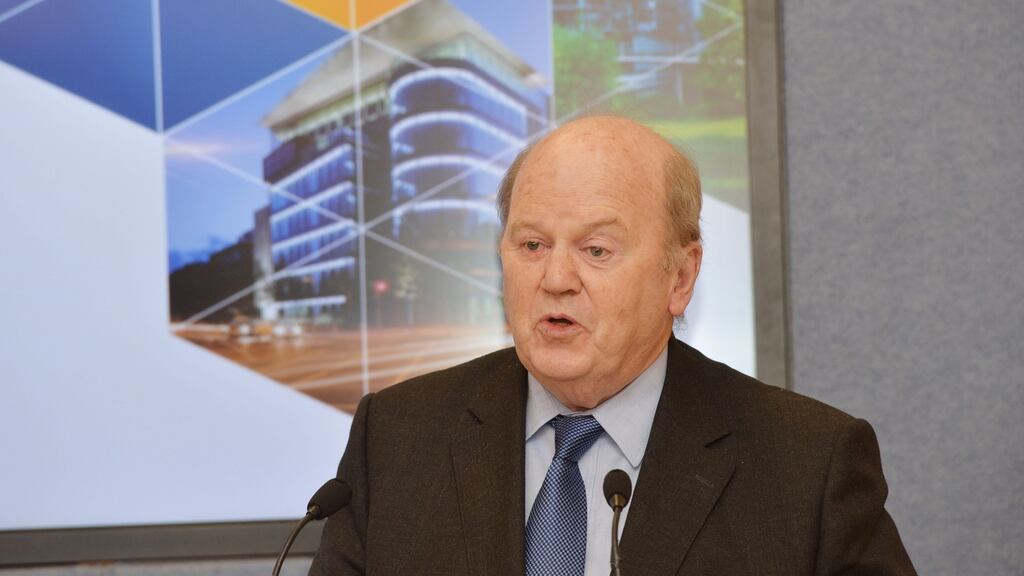 Minister for Finance Michael Noonan (pictured) and Minister for Public Expenditure and Reform Paschal Donohoe are to meet with the committee Wednesday afternoon. Photograph: Alan Betson/The Irish Times