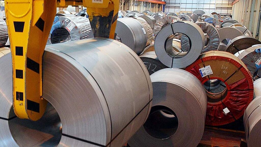 Manufacturing across the euro zone fell deeper into decline in March with the Markit's euro zone Manufacturing PMI falling to 46.8 from 47.9 in February. Photograph: David Jones/PA Wire.