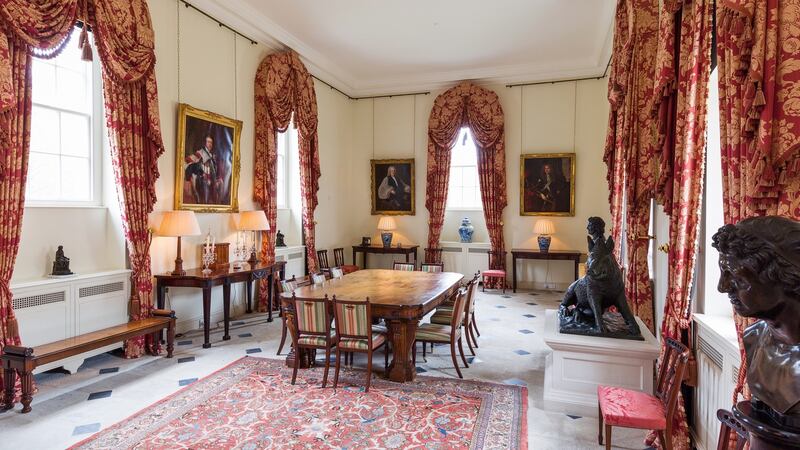 The ballroom at Castletown Cox