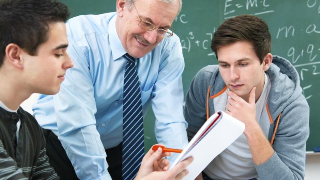 ‘Students understand that the key question is whether teachers should be the final judges of 40 per cent of the work they will do for State certification. And just like their teachers, they think that is a really bad idea.’ Photograph: Getty Images