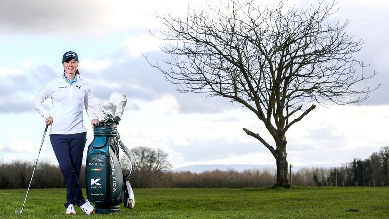 Leona Maguire: “I’m hopeful we will come out the other end stronger and with a greater appreciation of how lucky we all are.” Photograph: Tommy Dickson/Inpho