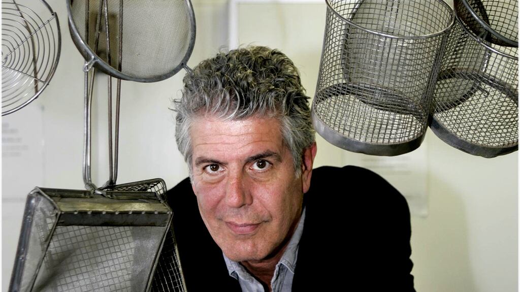 Anthony Bourdain in Dublin in 2010. Photograph: Dara MacDónaill/The Irish Times