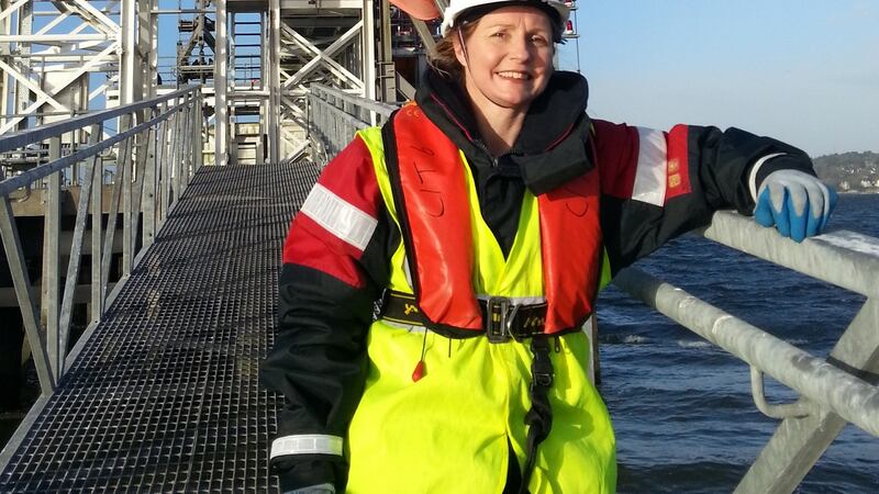 Capt Sinéad Reen is also married to a ship’s captain.