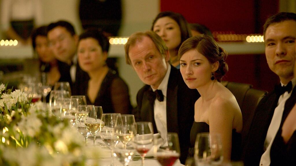 Billy Nighy and Kelly Macdonald in Richard Curtis’s The Girl in the Cafe (2005)