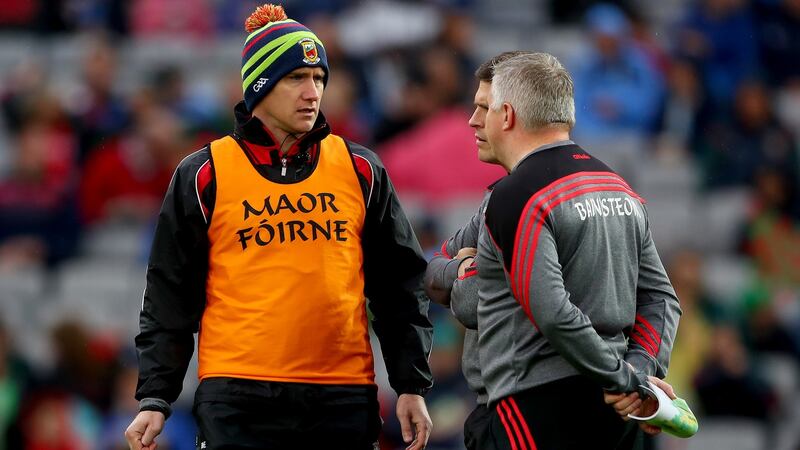 Tony McEntee (left) will lead Sligo this year. Photo: James Crombie/Inpho