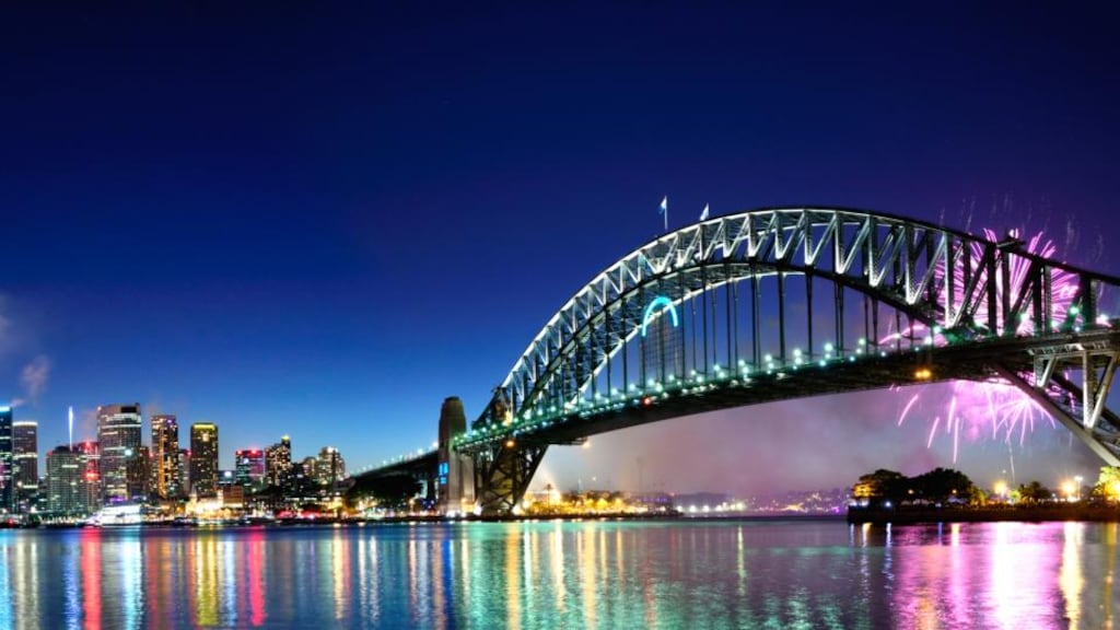 Harbouring thoughts of home: Sydney harbour on New Year’s Eve