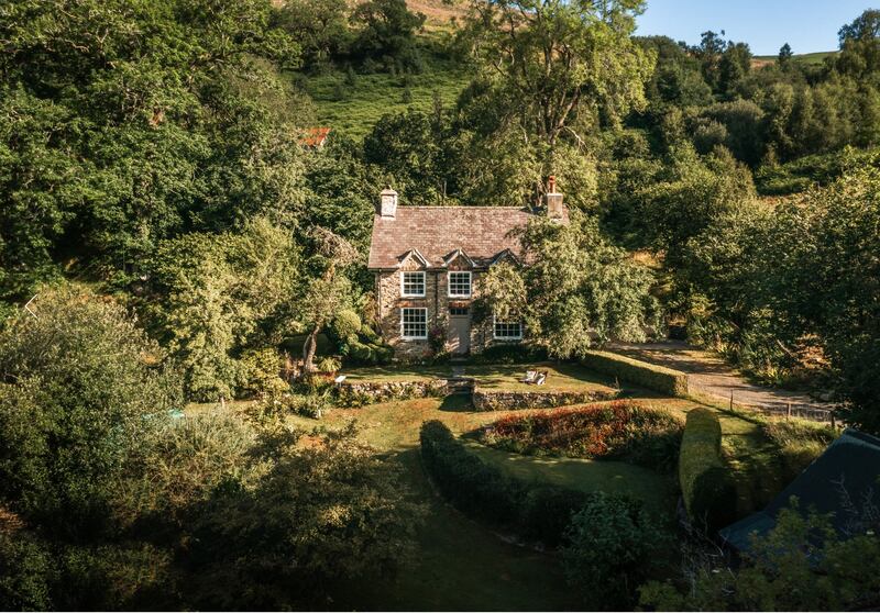 Tincture Cottage, Wales. Photograph: Unique Homestays