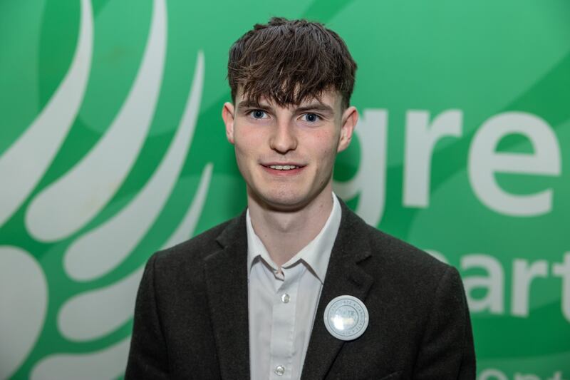 Charlie Hackett of the Green Party is seeking election to Laois County Council