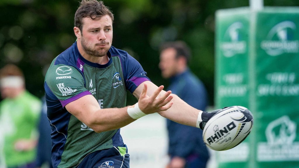 Connacht’s Robbie Henshaw will want a big game in his farewell to the Sportsground. Photograph: Morgan Treacy/Inpho