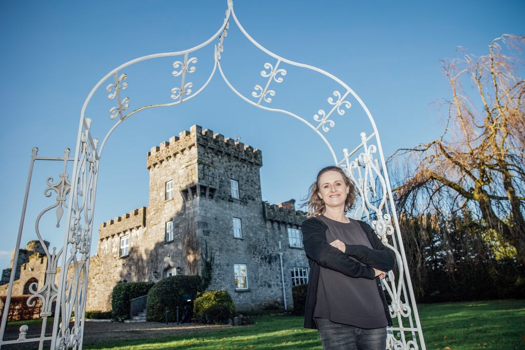 Mary Normoyle at Fanningstown Castle, Adare , Limerick
Pic. Brian Arthur