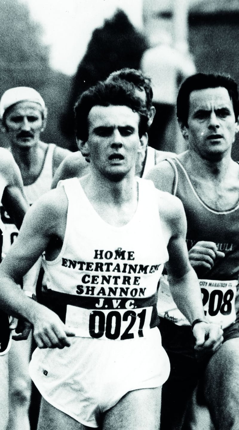 Competitors in the 1983 Dublin City Marathon
